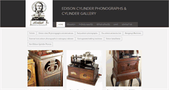 Desktop Screenshot of edisonphonos.com